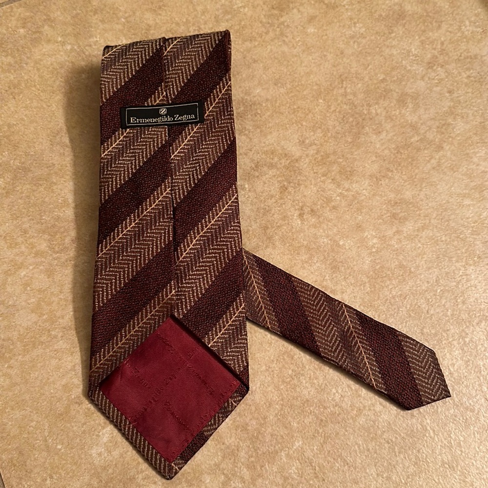 Ermenegildo Zegna Silk Tie - Picture 2 of 4